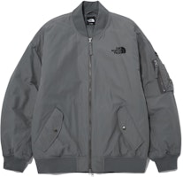 The North Face Logo Zip Coach Jacket Unisex Gray NJ3NN53B The North Face Logo Zip Coach Jacket Unisex Gray NJ3NN53B