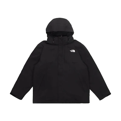 TNF Lone Peak Triclimate 2 Black Windproof Waterproof Jacket NF0A52AN-JK3