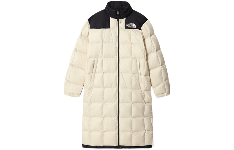 THE NORTH FACE Long Hooded Down Coat White - Winter Couple Design NF0A4R2R-RB6