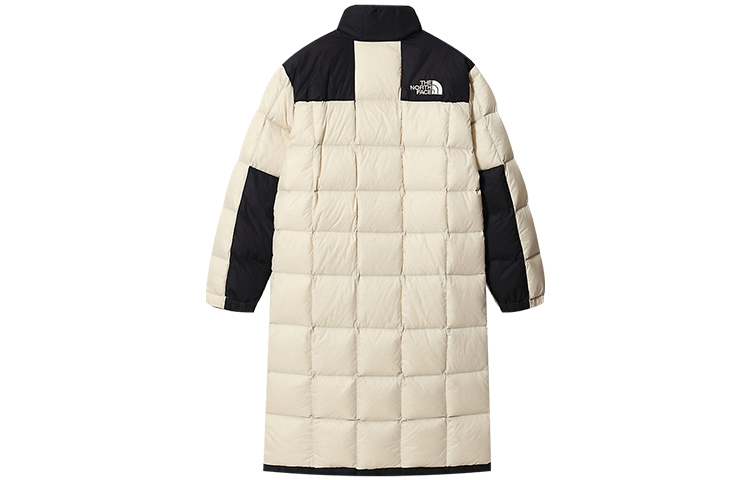 Lookbook THE NORTH FACE Long Hooded Down Coat Putih - Desain Pasangan Musim Dingin NF0A4R2R-RB6