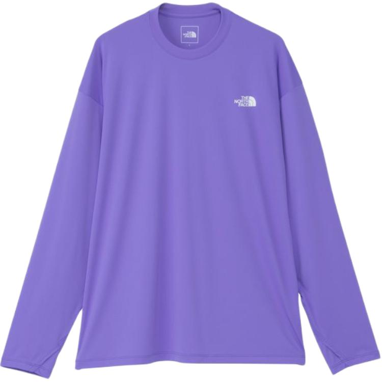 TNF Long Sleeve Sweatshirt Optical Purple - Soft & Comfortable NT12432OV