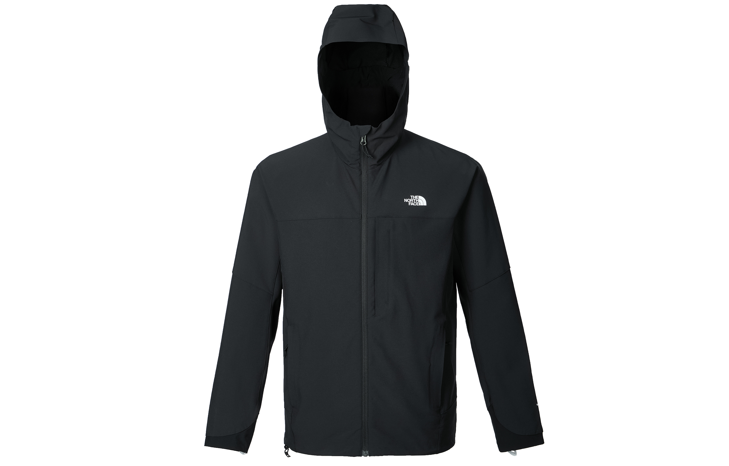 TNF Loose Fit Black Zip-Up Hoodie Jacket NF0A89TK-4H0