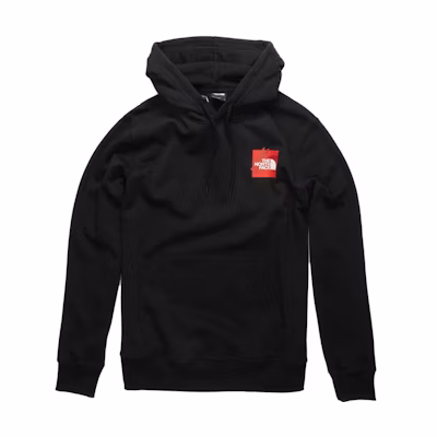 TNF Loose Fit Letter Printed Hoodie - Black NF0A7UY3JK3