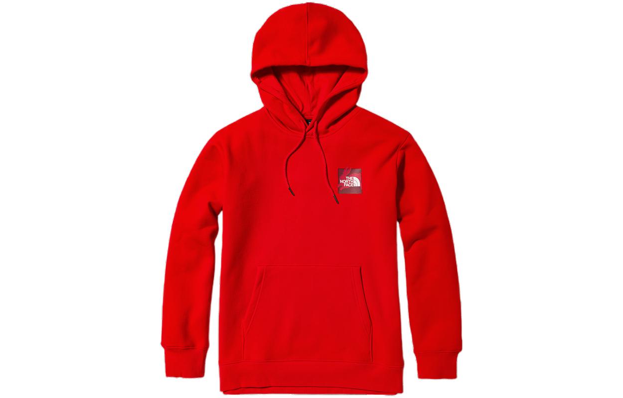 TNF Lunar New Year Rabbit Camo Logo Hoodie Red Unisex NF0A81QF-15Q