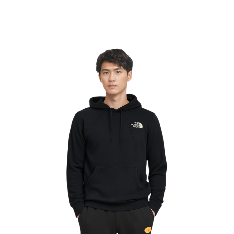 TNF Lunar New Year Rabbit Hoodie Black Gradient Logo Unisex NF0A7QUZ-JK3 圖 5