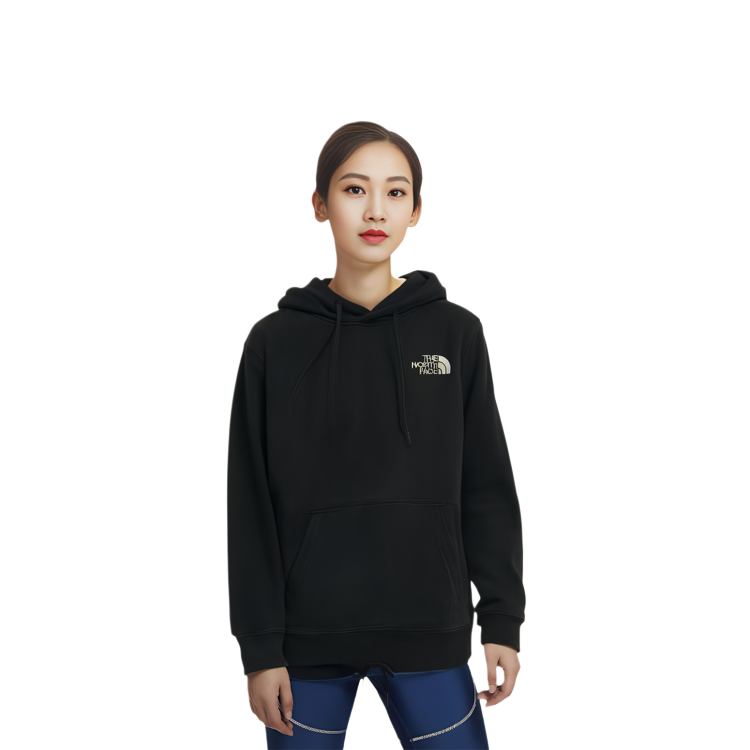TNF Lunar New Year Rabbit Hoodie Black Gradient Logo Unisex NF0A7QUZ-JK3 圖 6