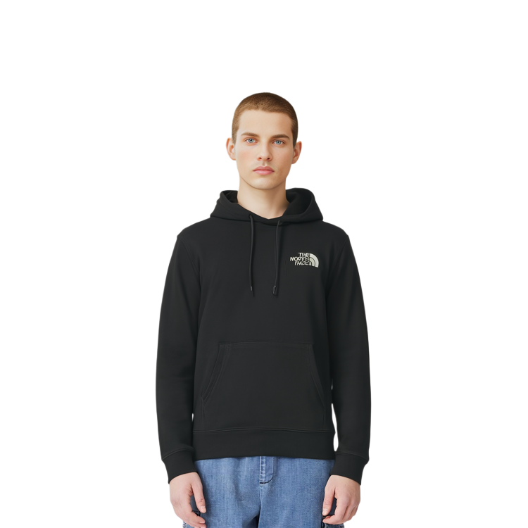 TNF Lunar New Year Rabbit Hoodie Black Gradient Logo Unisex NF0A7QUZ-JK3 圖 8