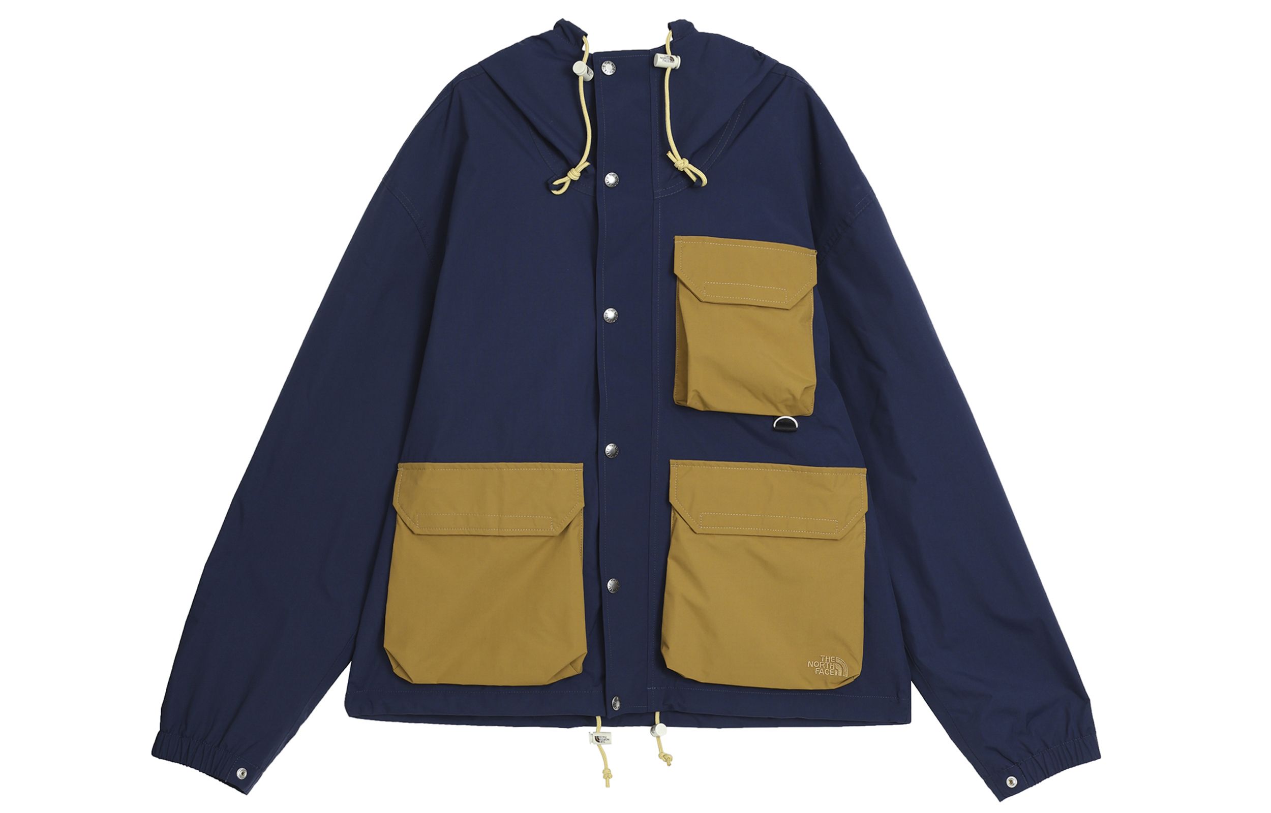 TNF M66 Blue Brown Multi-Pocket Hooded Jacket NF0A7URV-H7O