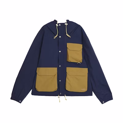 TNF M66 Blue Brown Multi-Pocket Hooded Jacket NF0A7URV-H7O