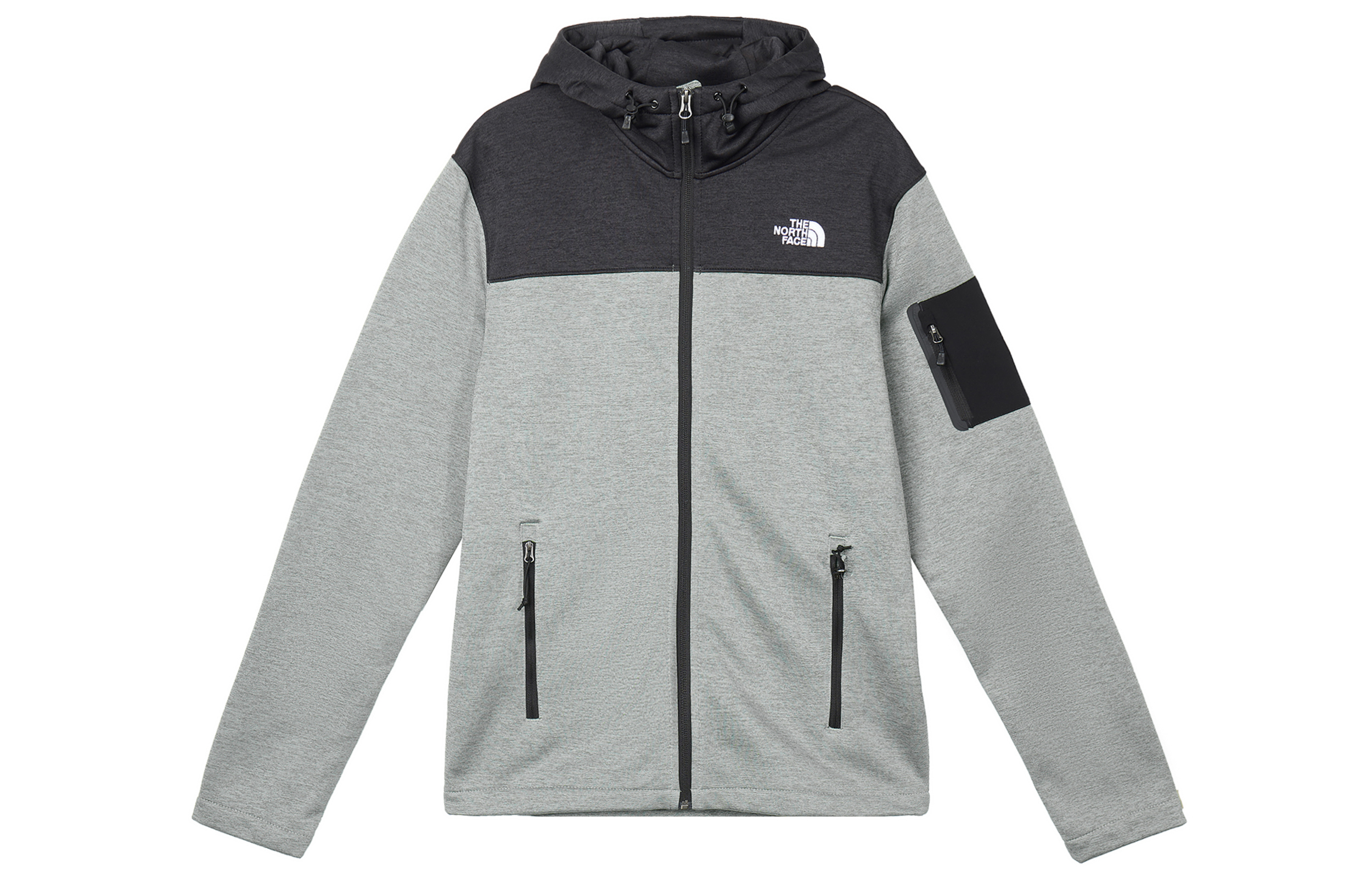 TNF M Tech Emilio Colorblock Hoodie Jacket Grey/Black NF0A3RXS-G1G