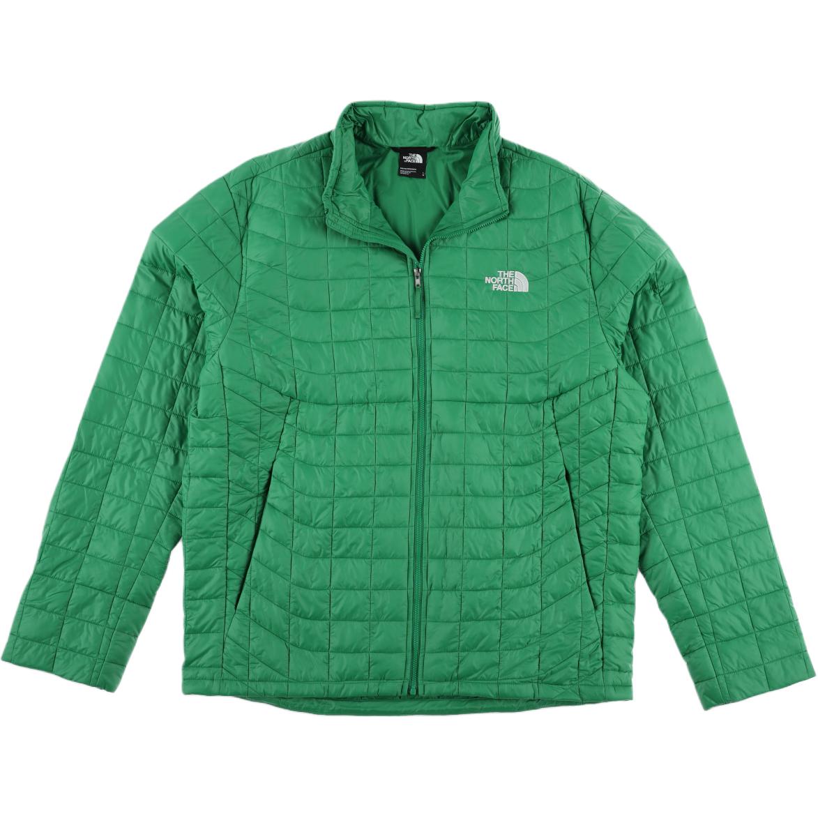 TNF M Thermoball Eco Jacket Green Insulated Zip-Up NF0A4QSP-N7K