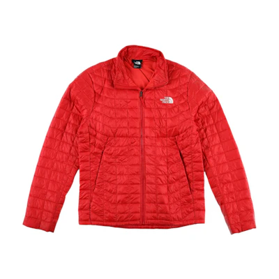 TNF M Thermoball Eco Jacket Red Insulated Zip-Up NF0A4QSP-682