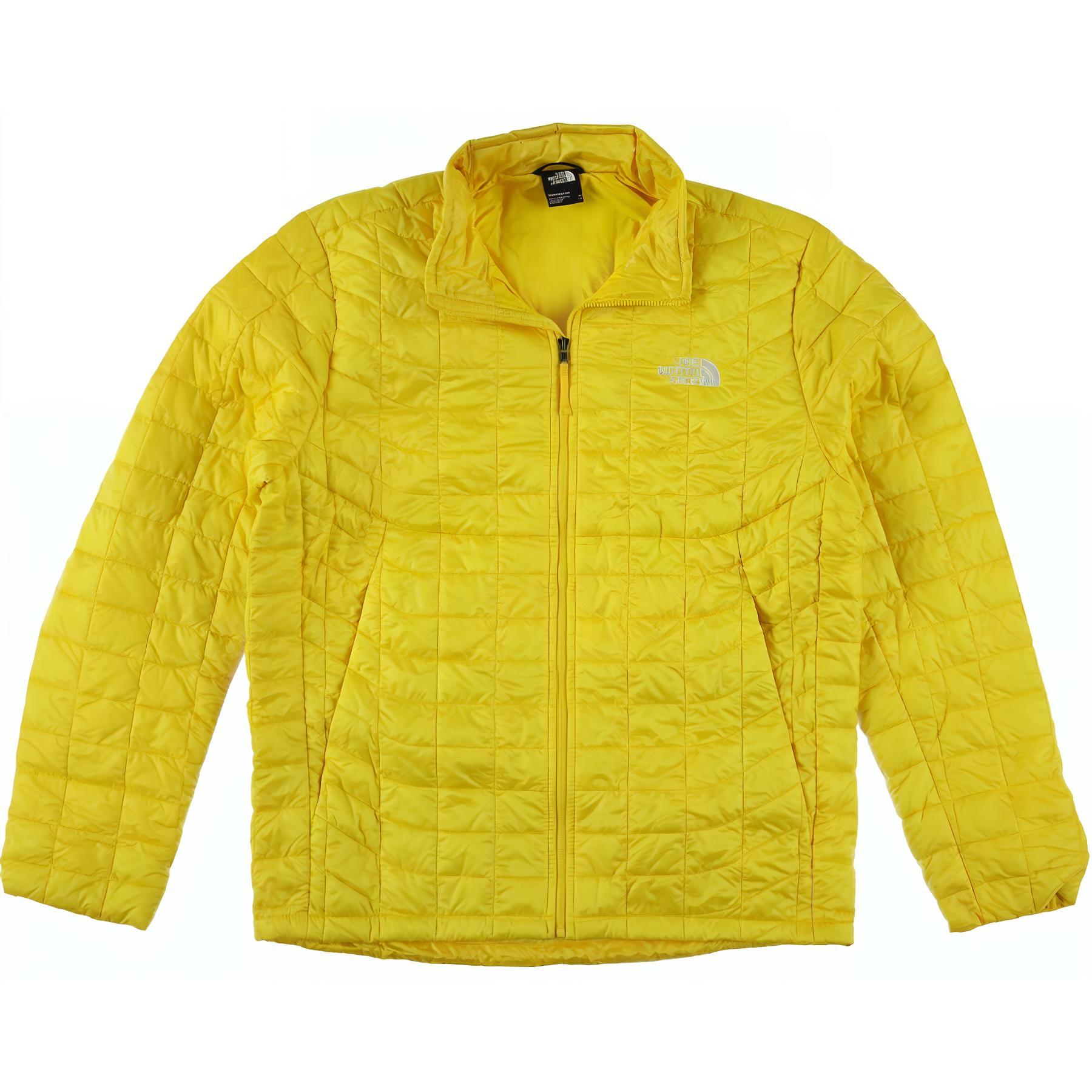 TNF M Thermoball Eco Jacket Yellow Insulated Zip-Up NF0A4QSP-RR8