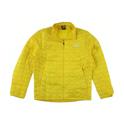 TNF M Thermoball Eco Jacket Yellow Insulated Zip-Up NF0A4QSP-RR8