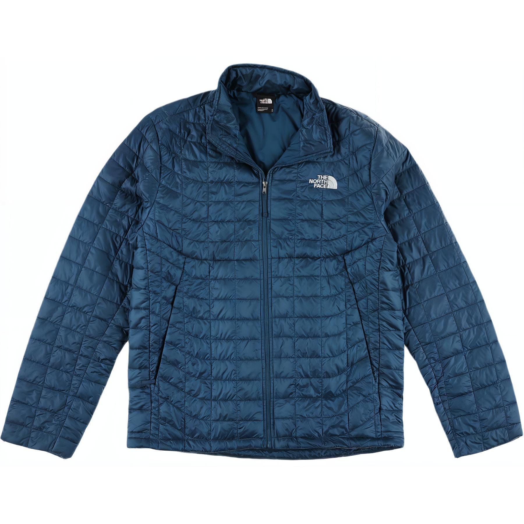TNF M Thermoball Eco Jacket Zip-Up in Monterey Blue NF0A4QSP-BH7