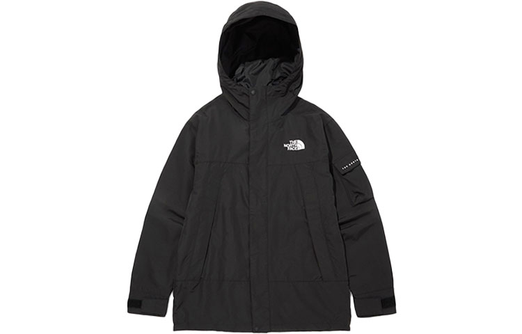 The North Face Manton Jacket Solid Black Hoodie Jacket Fall Edition NJ3BN01J