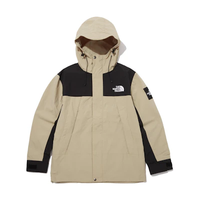 TNF Martis Colorblock Logo Hoodie Jacket Beige () NJ3BP52L
