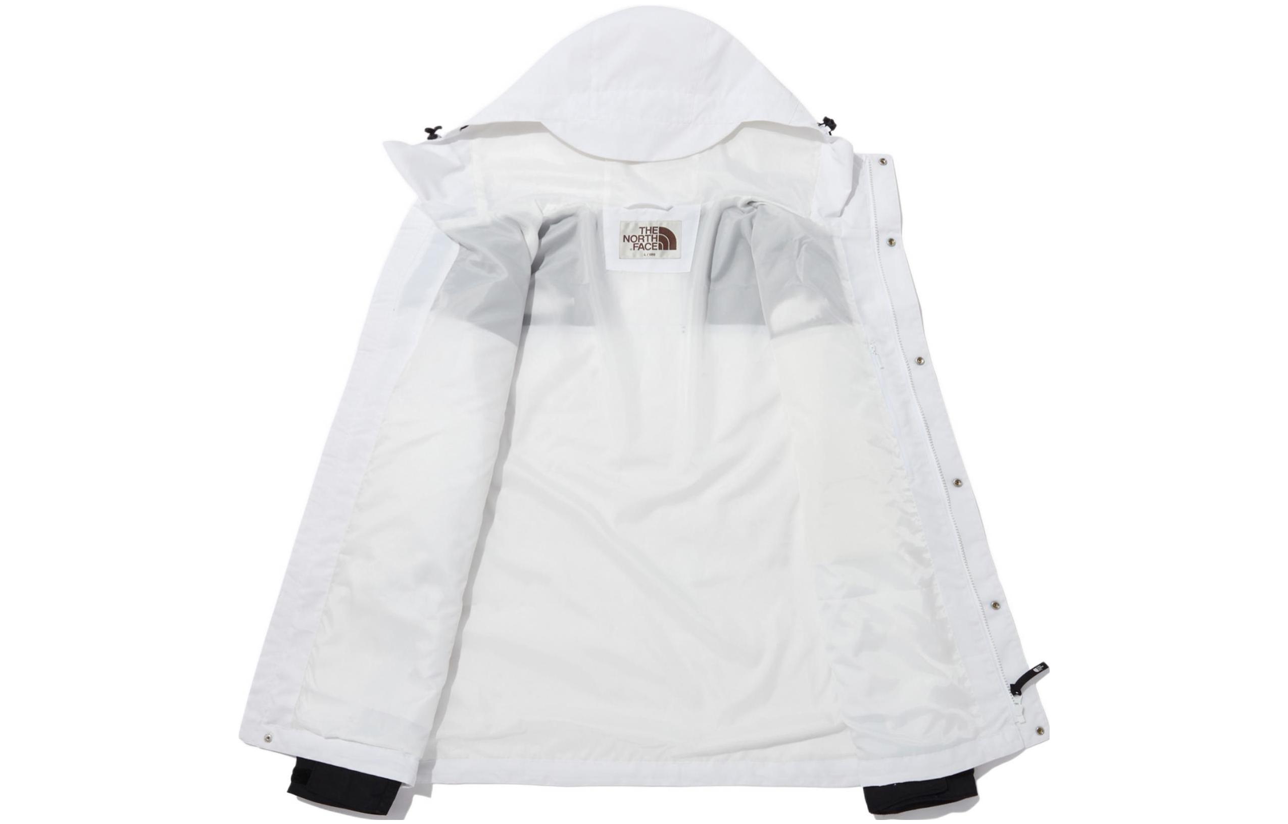 TNF Martis FW23 White Unisex Windproof Waterproof Hoodie Jacket NJ3BN52K 圖 4
