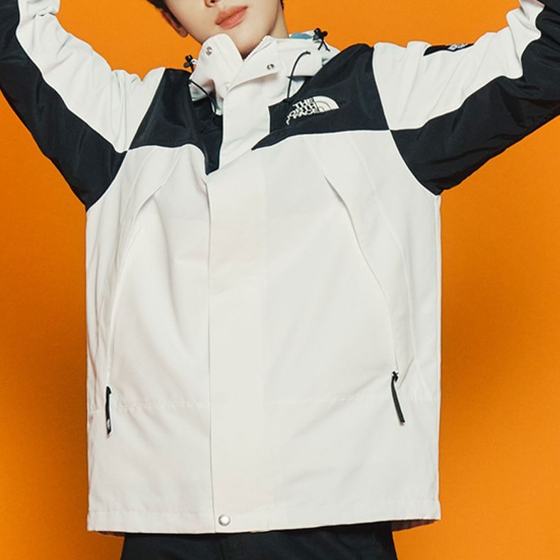 TNF Martis FW23 White Unisex Windproof Waterproof Hoodie Jacket NJ3BN52K 圖 5