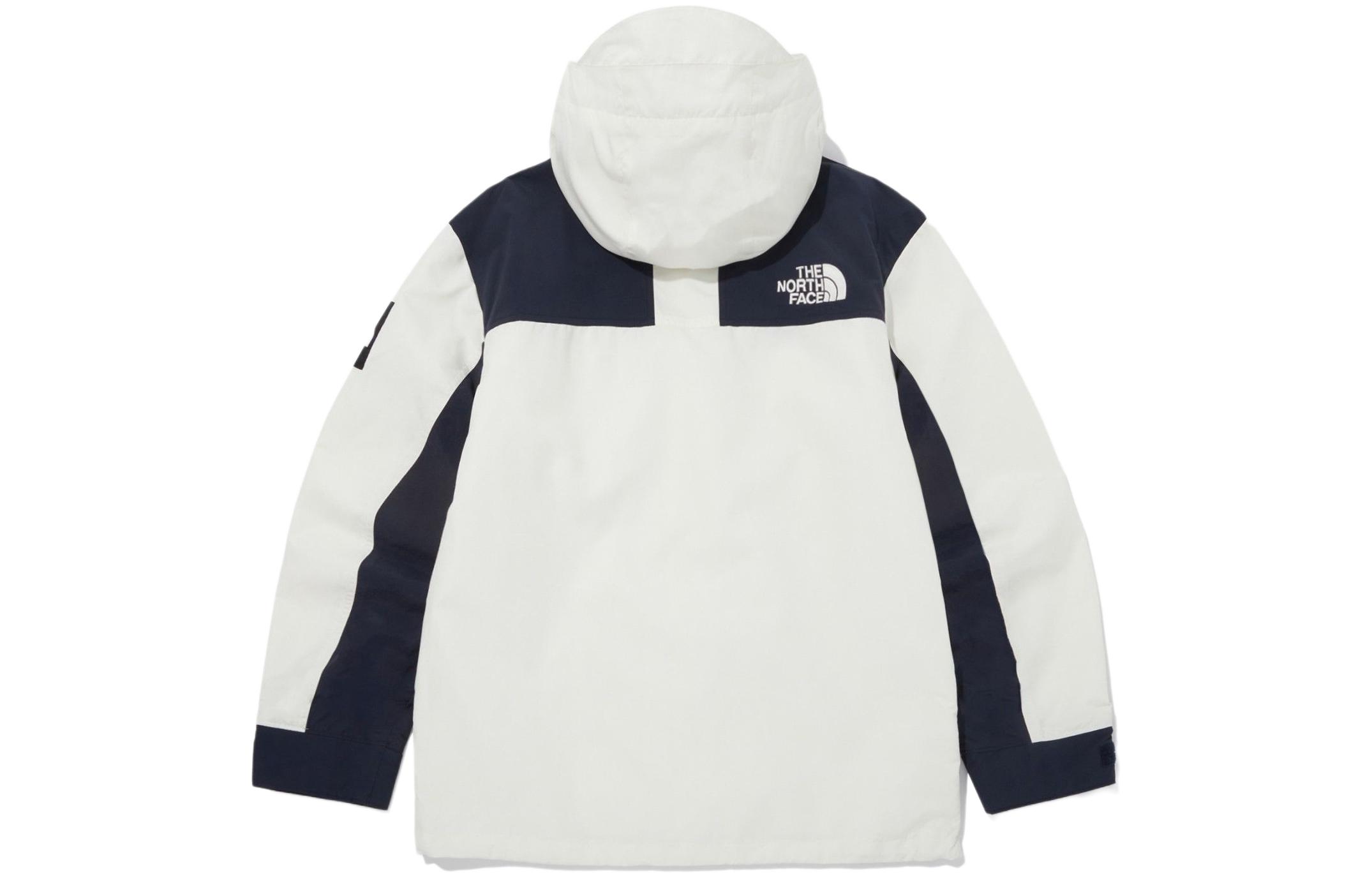 TNF Martis FW24 Colorblock Waterproof Windbreaker Navy/Cream Unisex NJ3BQ01N 圖 3