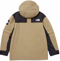 Lookbook The North Face Martis Jacket Colorblock Logo Hooded Zip Long Sleeve Unisex Beige NJ3BQ50L