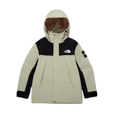 TNF Martis Logo Embroidered Waterproof Windproof Beige Outdoor Jacket NJ3BQ01K-LIGHT-BEIGE-2024
