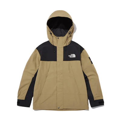 TNF Martis Logo Zip-Up Softshell Jacket Beige Unisex NJ3BN52L