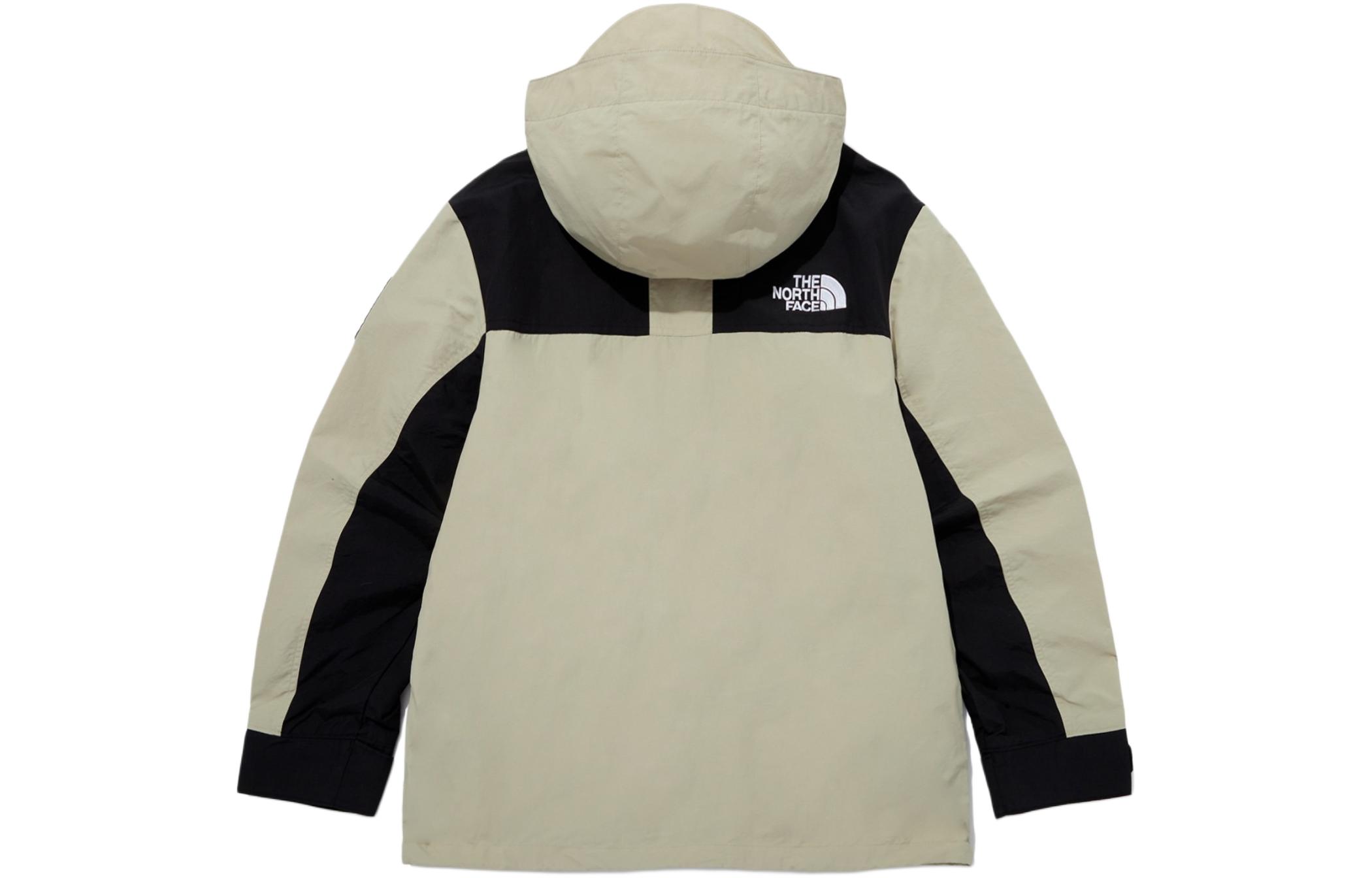TNF Martis Patch Logo Hoodie Shell Jacket Waterproof Unisex Beige NJ3BQ01K 圖 3