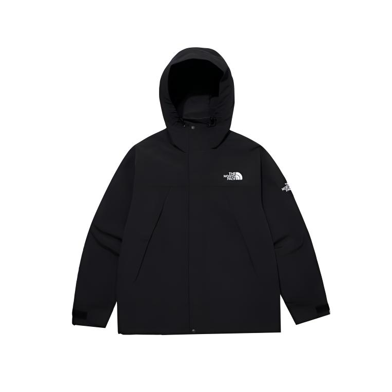 TNF Martis Windproof Waterproof Outdoor Jacket Black Unisex Hoodie NI3BQ50J