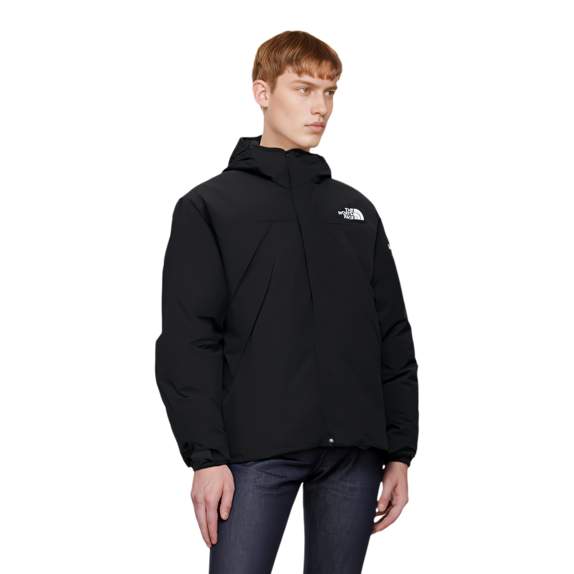 TNF Martis Windproof Waterproof Outdoor Jacket Black Unisex Hoodie NI3BQ50J 圖 5