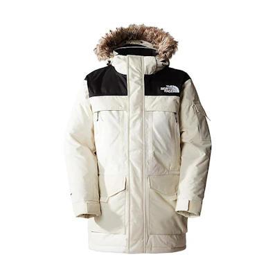 TNF Mcmurdo 2 Waterproof Down Parka Jacket White NF0ACP07-Q4C