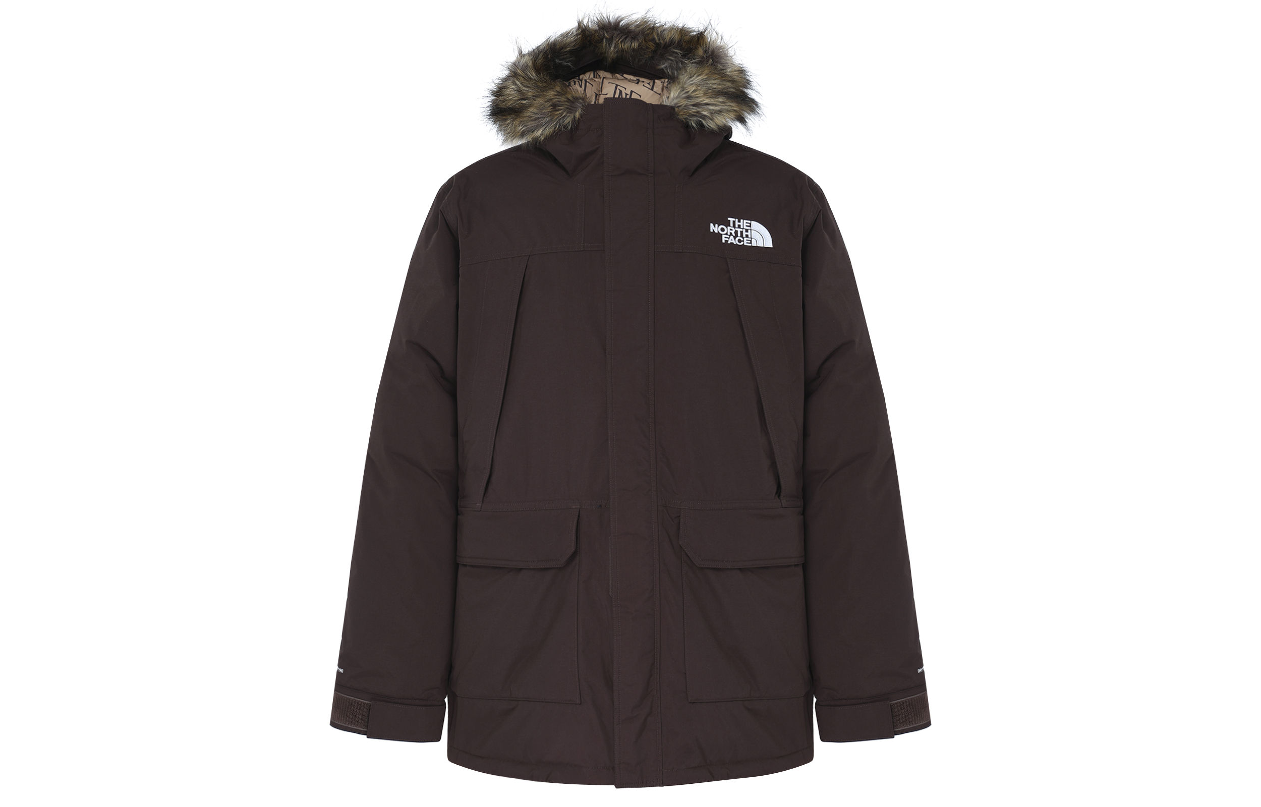 The North Face McMurdo Parka  Hooded Waterproof Jacket Deep Brown NF0A5GJF-OS4