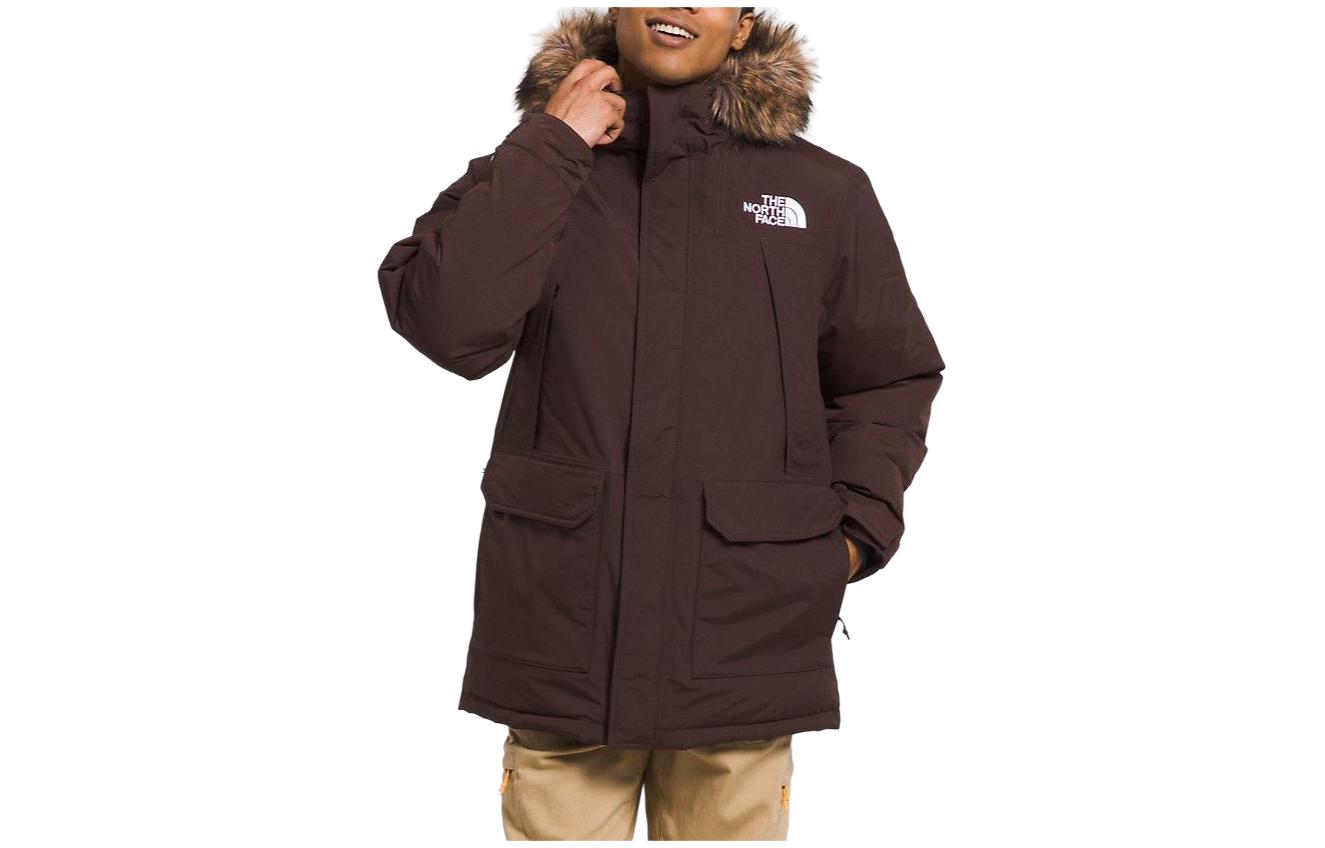 Order 北面 McMurdo 防水連帽長版外套 深棕色 NF0A5GJF-OS4