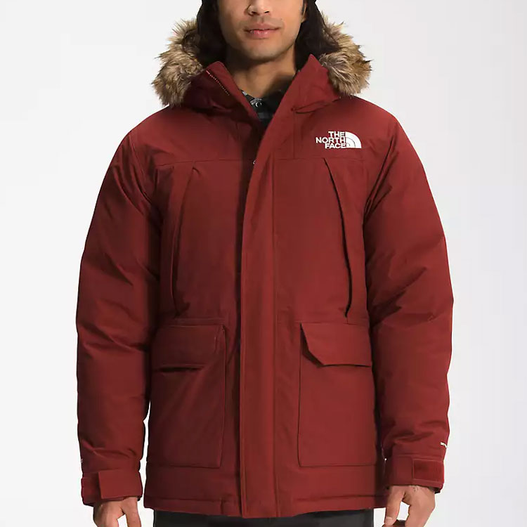 TNF McMurdo Red Winter Waterproof Hooded Down Parka Jacket NF0A5GJF-CZD 圖 3