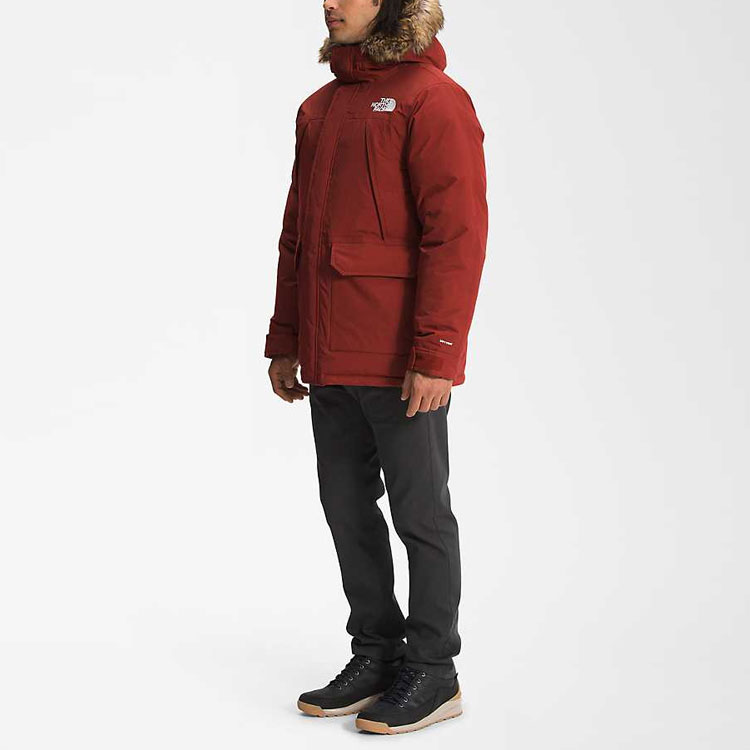 TNF McMurdo Red Winter Waterproof Hooded Down Parka Jacket NF0A5GJF-CZD 圖 5
