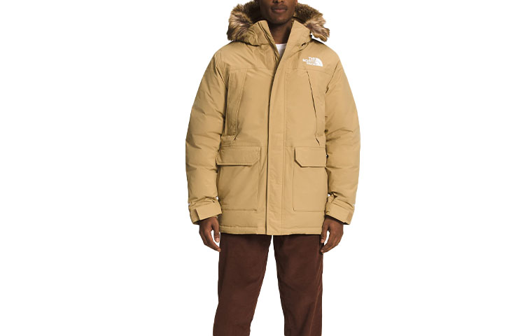 The North Face McMurdo Series Antelope Brown Hooded Windproof Coat NF0A5GJF-ZSF
