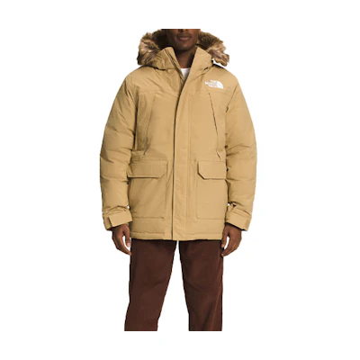 TNF McMurdo Series Antelope Brown Hooded Windproof Coat NF0A5GJF-ZSF