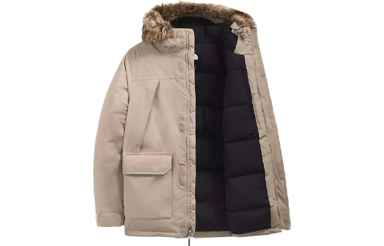 TNF McMurdo Waterproof Brown Down Parka Jacket Mens Winter NF0A5GJF-2G7