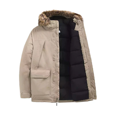 TNF McMurdo Waterproof Brown Down Parka Jacket Mens Winter NF0A5GJF-2G7