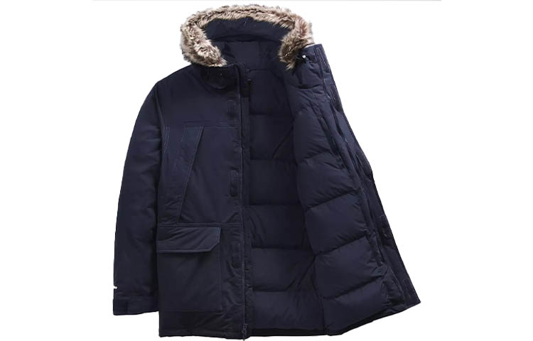 The North Face McMurdo Waterproof Down Parka Blue Winter Jacket NF0A5GJF-TE3