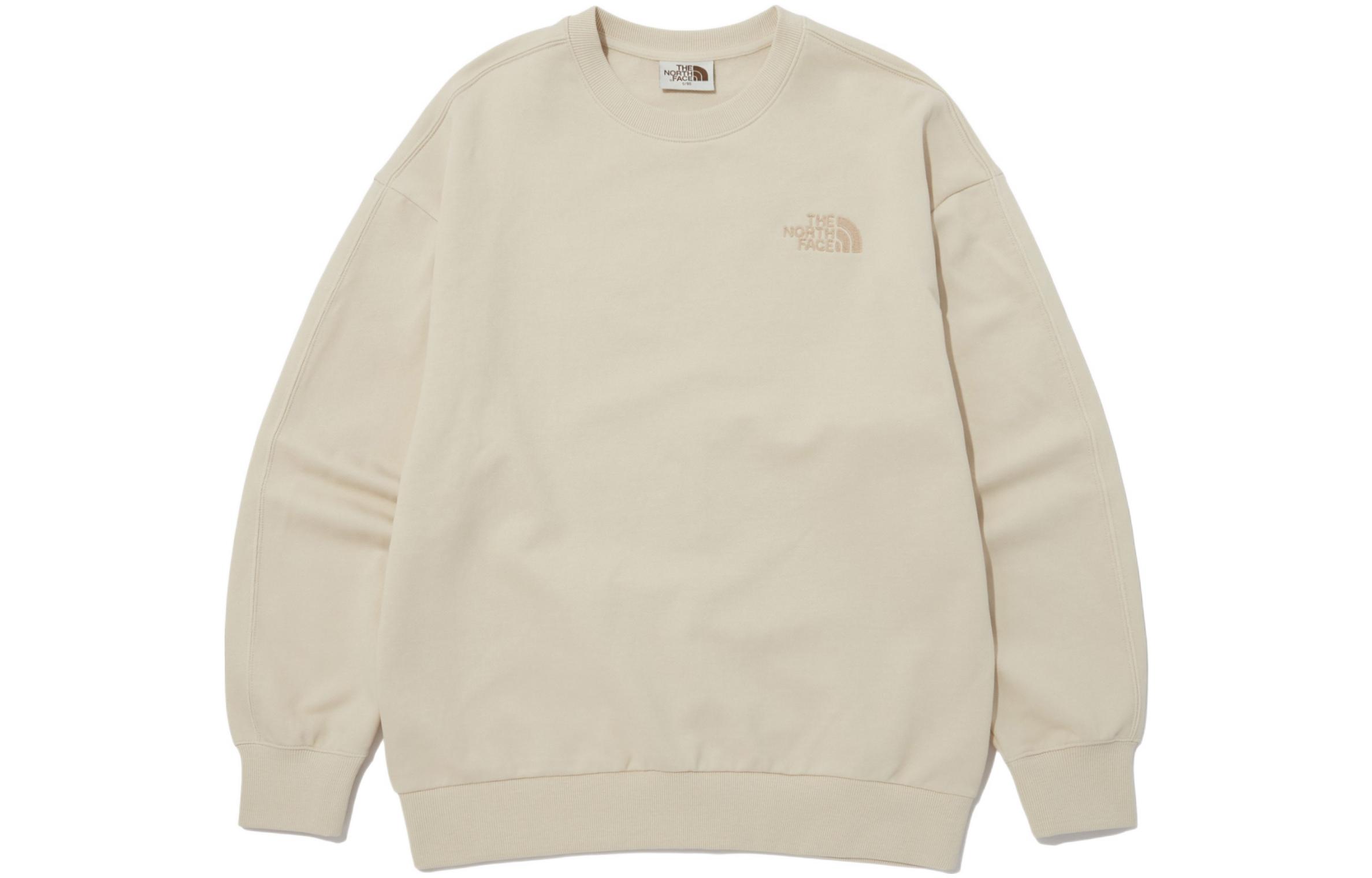 TNF Men’s Crewneck Pullover Sweatshirt Beige NM5MP01J
