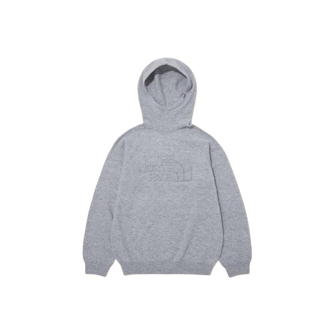 TNF Merino Airwool Hoodie Men’s Embroidered Fit Long Sleeve - Grey NM5PP57A