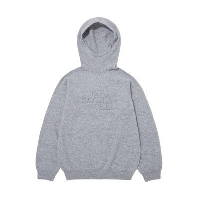 TNF Merino Airwool Hoodie Men’s Embroidered Fit Long Sleeve - Grey NM5PP57A