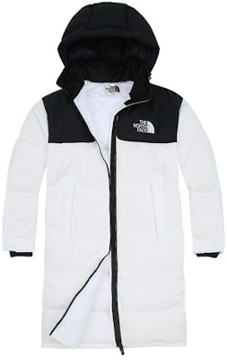 Chaqueta Blanca de Plumas con Capucha The North Face para Parejas de Largo Medio NC1DI60K Buy Chaqueta Blanca de Plumas con Capucha The North Face para Parejas de Largo Medio NC1DI60K