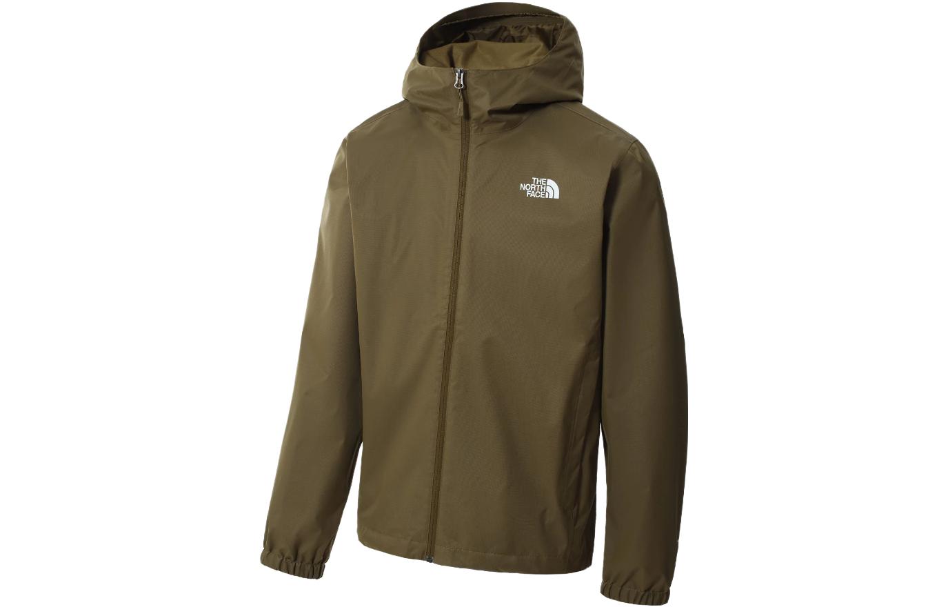 TNF Military Green Full-Zip Hoodie Jacket NF00A8AZ-UXE