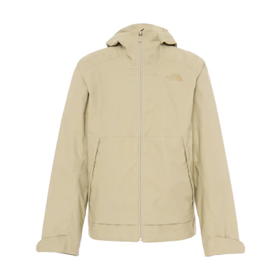 TNF Millerton Solid Color Hooded Zip Jacket Khaki NF0A7T6H-ZDL