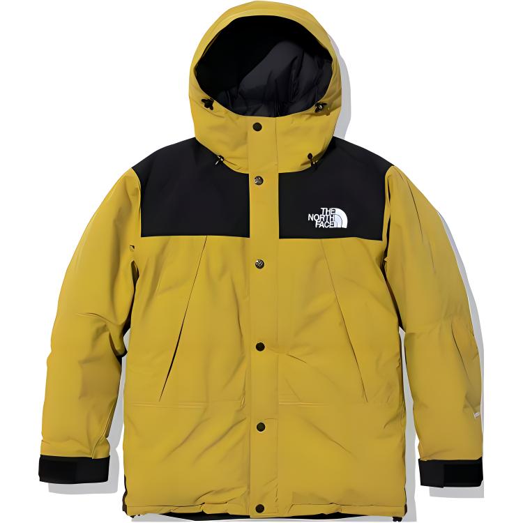 TNF Mineral Gold Logo Embroidered Hoodie Jacket ND92237-ME服装