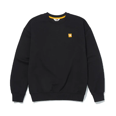 TNF Mini Logo Crewneck Pullover Sweatshirt Black (Unisex) NM5MM02L