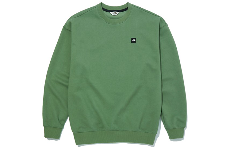 TNF Mini Logo Crewneck Sweatshirt Green (Unisex) NM5MM02N