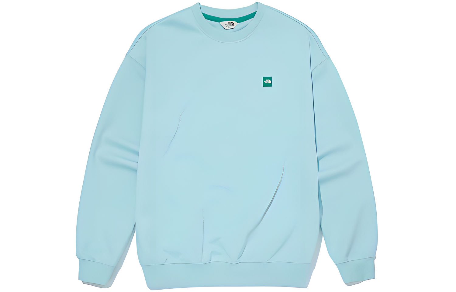 TNF Mini Logo Crewneck Sweatshirt Sky Blue (Unisex) NM5MM02M